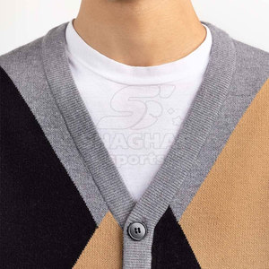 Cárdigan para Hombre, Suéter Casual de Punto, Cierre de Botones, Uso Diario, Moda de Invierno - Product Image 6