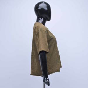 T-shirts en jersey à sequins pour femmes, logo personnalisé OEM de haute qualité, vêtements décontractés à la mode, vente en gros, sequins personnalisables, t-shirts amples sexy - Product Image 6