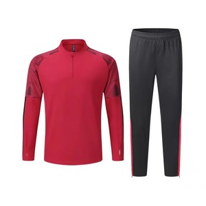 Ensemble de survêtements de sport respirants personnalisés pour hommes, nouveaux, pour l'entraînement de football, avec survêtements de sport d'équipe - Product Image 1