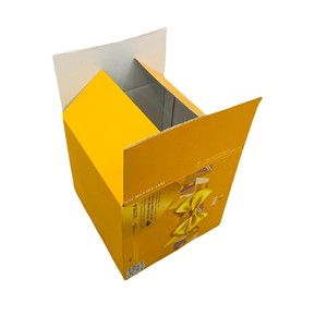 Cajas Telescópicas de Cartón Reciclado Ecológicas, Aptas para Alimentos, con Impresión UV Offset, Laminado Mate, Personalizables para Pasteles - Product Image 4