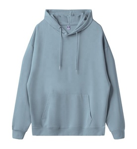 Calidad de impresión al por mayor de peso pesado de algodón con capucha de los hombres de gran tamaño personalizado impreso de lujo Jersey de algodón personalizado con capucha - Product Image 1