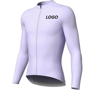 เสื้อจักรยานแขนยาวสีเขียวสำหรับผู้ชายแบบสั่งทำพิเศษ ซิปเต็มตัว ระบายอากาศได้ดี ผลิตจากโพลีเอสเตอร์ ขายส่ง บริการ OEM - Product Image 6
