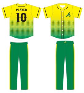 Ensemble d'uniformes de baseball personnalisé par sublimation - Product Image 1