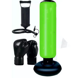Heavy Duty PVC/PU Leather <b>Boxing</b> Punching Bags for Martial Arts Training High Quality Custom Color & Logo Wholesale - Product Image 2