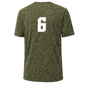 T-shirt de sport personnalisé à manches courtes en polyester pour jeunes, motif Digi Camo, uniforme d'équipe, vêtements d'entraînement, vente en gros OEM, approvisionnement en vrac - Product Image 2