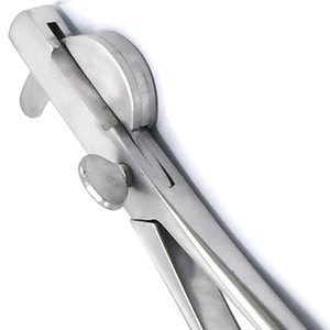 เครื่องมือผ่าตัดสัตว์คุณภาพสูงแบบกำหนดเอง ทำจากสแตนเลสสตีล ใช้ซ้ำได้ สำหรับทำให้สัตว์เป็นตัวอ่อน แบบ Double Crush ทนทาน - Product Image 5