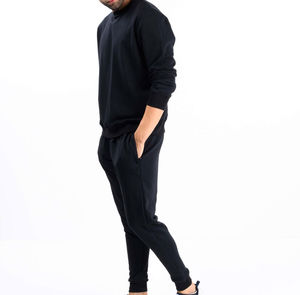 Survêtements pour hommes 2 pièces, sweat à capuche zippé et pantalon de jogging de luxe, haute qualité, logo personnalisé OEM, fournisseur d'usine en gros - Product Image 5