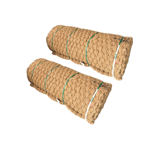 100% Natural coir <b>mat</b> non slip garden walkway pavement liners heavy duty 35mm thickness hand woven coco fiber matting <b>roll</b> yard - Product Image 1