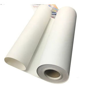 Rollo de papel blanco a granel para impresión digital en poliéster, compatibilidad garantizada con tinta de sublimación por transferencia de calor - Product Image 5