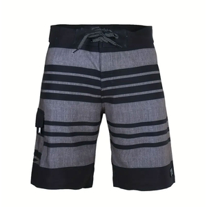 2026 Best-Selling Men's Casual <b>Mid</b> Waist Elastic Waist Sports Shorts Double-<b>Layer</b> Mesh Summer Cotton Polyester Custom Logo Short - Product Image 2
