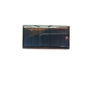 Panneau solaire miniature haute efficacité 6V 60mA pour chargeur de batterie, projets solaires DIY, utilisation en extérieur, alimentation électrique, module solaire