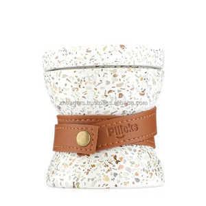 Brûleur de porte-encens Bakhoor en terrazzo artisanal élégant Design classique parfait pour la décoration de la maison arabe et les cadeaux du Ramadan - Product Image 4