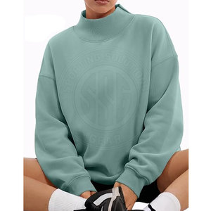 Sudadera de Mujer de Buena Calidad, Diseñada para Actividades al Aire Libre y Uso Diario, Sudadera con Cuello Alto para Mujer - Product Image 5