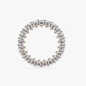 New Luxury Manufactured Moissanite Diamond <b>Earrings</b> for Women Certified Brilliant Round Cut Sustainable Fine Available For Sale - Product Image 4
