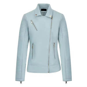 Veste en cuir légère et respirante au design unique pour femmes, vêtements pour femmes les plus vendus, veste en cuir respirante - Product Image 1