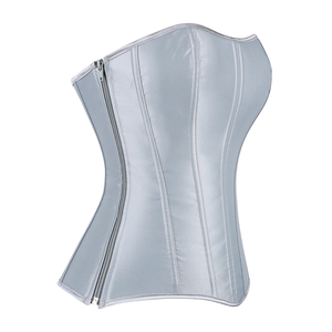 Corset sous-poitrine en cuir PU bio personnalisé OEM ODM avec fermeture à agrafes, antibactérien et respirant, pour sculpter la silhouette - Product Image 2
