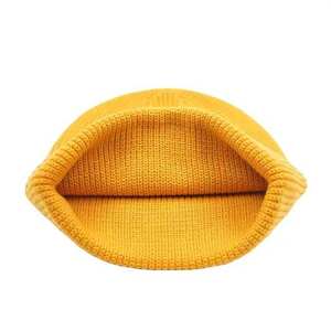 Gorro de Punto Personalizado 100% Acrílico, Duradero, al por Mayor, Gorro de Invierno Cálido con Puño, Unisex, Logotipo OEM BC-008, Bordado 3D - Product Image 4