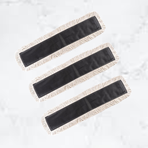 KSR <b>Flat</b> Dust <b>Mop</b> Head Cut End Cotton Fringe PSEC Backing Eco-friendly Heavy Duty Industrial Floor Cleaning Pad Commercial Home - Product Image 1