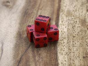 Dés en os Master Craft, dés polyédriques en os de haute précision pour jeux de table professionnels DND RPG, fourniture en gros d'accessoires de jeu - Product Image 5