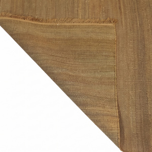 Tapis épais DECORDEC en laine dorée tuftée à la main, tissage moderne uni, antidérapant, écologique pour salon, hôtel, salle de bain - Product Image 6