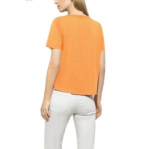 Women's Lightweight Breathable Crew Neck Streetwear Tee Shirts Customized <b>Tops</b> Custom Logo Private Label Available for Summer - Product Image 3