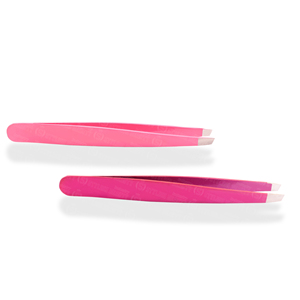 Pinzas de Depilación de Acero Inoxidable con Punta Curva Inclinada, para Eliminar Vello No Deseado, Depilación Precisa, Herramienta Artesanal - Product Image 5