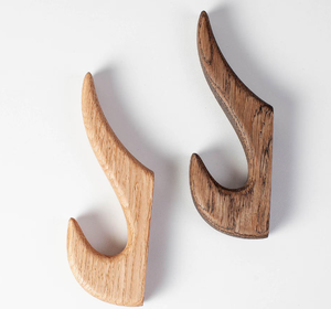 Gancho de Madera para Ropa, Profesional, Personalizado, Buen Precio al por Mayor, Gancho de Madera Tallada Resistente para Almacenamiento de Ropa - Product Image 6