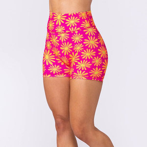 Shorts de sport taille haute respirants en Spandex/Polyester pour femmes, personnalisables avec marque privée, nouvelle mode, séchage rapide – Offre Spéciale - Product Image 1