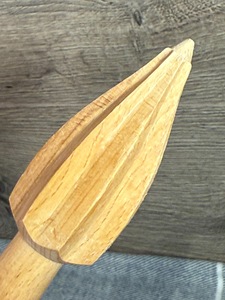 Wooden Manual Lemon <b>Reamer</b> Juicer Dishwasher Safe Kitchen Accessory - Product Image 3