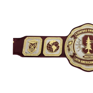 Ceinture de championnat des études latino-américaines de l'Université de Stanford, ceinture de titre académique personnalisable, éditions de collection - Product Image 3