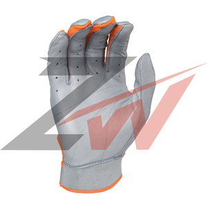 New Design Youth Baseball Batting <b>Gloves</b> Color Perforated Anti-Slip Grip Palm Top Selling Baseball <b>Gloves</b> Reasonable Price - Product Image 4