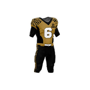Factory Direct Sale Made Pakistan American Football Uniform Printed 100% Polyester Lightweight Breathable Wholesale <b>Cheap</b> Price - Product Image 3