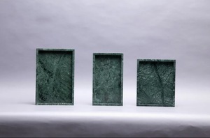 Bandeja Rectangular Decorativa de Piedra Natural Verde Mármol, Decoración de Hogar de Lujo, Moderna para Cocina y Comedor - Product Image 4