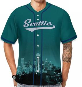 Diseño personalizado sublimación Impresión digital deportes sublimado béisbol uniforme equipo Jersey - Product Image 3