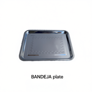 Bandeja de Acero Inoxidable de Primera Calidad, 50x35x2CM, Acabado Superficial 2B, Serie 300 - Product Image 2