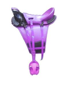 Silla de montar de cuero para carreras de resistencia Saddle Maker, modelo SRS00154H de 17 pulgadas, color morado, para deportes ecuestres - Product Image 6