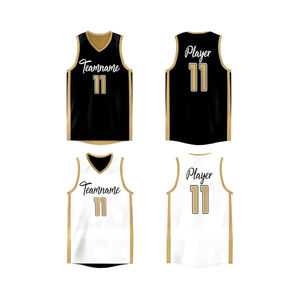 Maillot de basketball personnalisé pas cher, sublimation, entraînement, OEM/ODM, nom et numéro brodés, séchage rapide, maille respirante, vêtements de sport de basketball - Product Image 1