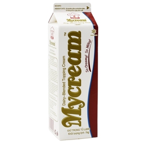 Crème Non Laitière en Gros la Plus Vendue, OEM/ODM HALAL, Crème de Finition Blanche Mélangée Mycream pour Boulangerie, 1KG, Fournisseur, Bon Prix - Product Image 2