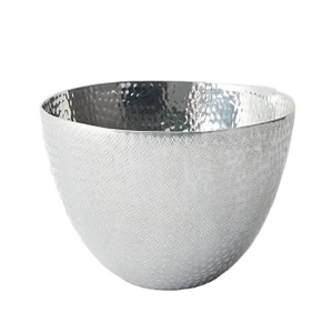 Cuenco de Metal chapado en oro y plata de acero inoxidable 304, cuenco de doble pared de alta calidad, diseño a la moda, venta al por mayor - Product Image 2