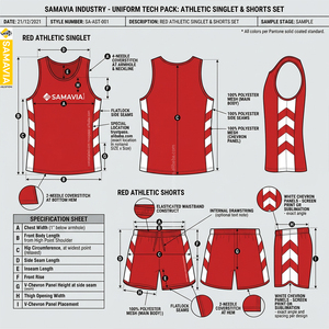 Uniformes Deportivos Samavia de Color Sólido, Conjuntos Personalizados para Atletismo, Tela 100% Poliéster, Venta al Por Mayor, Grandes Cantidades, Proveedores, Precio Bajo - Product Image 6