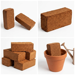 Cocopeat Briquette for Strawberry Cultivation - 650g Custom Packing Coco Peat Berry Growers India - Product Image 2