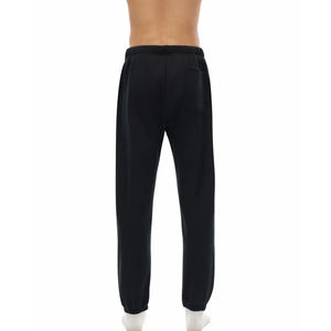 Pantalones de hombre al por mayor, los más vendidos, bordados, ecológicos, de poliéster/algodón, holgados, de pierna recta, con cordón, de frente plano, para entrenamiento universitario - Product Image 3