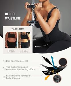 Waist <b>Trainer</b> Belt Durable Compression Sweat Belt for Gym Training and Core Support OEM Supplyst - Product Image 3