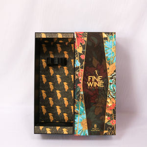 Cajas de vino rígidas reciclables personalizadas de Vietnam, embalaje de cartón Couche, laminación mate, fabricante directo, varias formas - Product Image 1