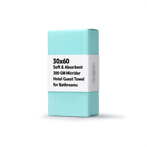 30x60 Soft & Absorbent 300 GSM <b>Microfiber</b> Hotel Guest <b>Towel</b> for Bathrooms - Product Image 2