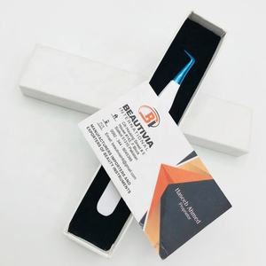 Pinzas de extensión de pestañas de acero inoxidable sostenibles con revestimiento de Color personalizado profesional de alta calidad probadas a mano y al por mayor - Product Image 6