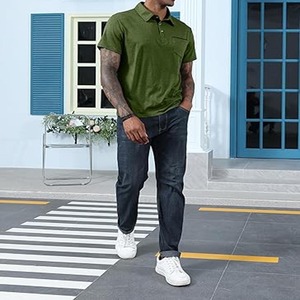 High Quality Custom Sublimation Printing Polyester Men <b>Short</b> <b>Sleeve</b> Quick Dry Sports Golf Polo T <b>Shirt</b> uploaded by <b>Dress</b> Sports - Product Image 6