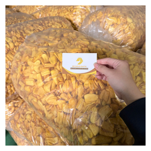 Dried Jackfruit Chips From Vietnam/ Crispy Dried Jackfruit Chips in Zip Bag 250gram 500gram 7kg As Custom Logo Request - CARYLN - Product Image 1