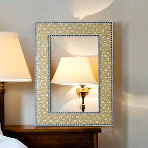 Handmade Eco-Friendly <b>Silver</b> Modern Design Polished Finish Customizable Size & Thickness <b>Wall</b> <b>Mirror</b> - Product Image 2