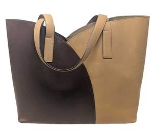 Compre Ahora: Bolso Tote de Cuero Marrón de Primera Calidad para Mujer, Bolso de Mano Elegante Tejido a Mano, Proveedor Mayorista de India - Product Image 1